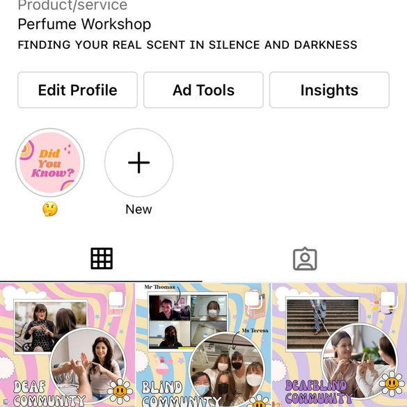 Real. Scent Instagram Page