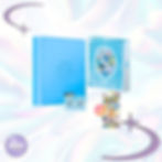 Terastal Grand Gathering CSV9.5C Glaceon binder gift box ice blue binder 64 sleeves 8 booster packs Simplified Chinese