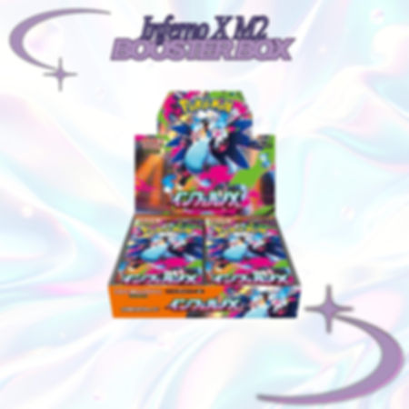 Inferno X Booster Box M2 Pokemon Charizard EX Mega SAR