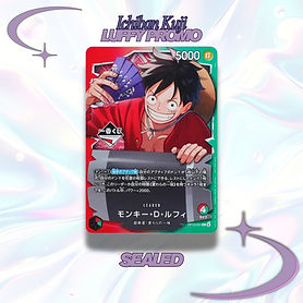 Ichiban Kuji Luffy Promo Cards 10 packs Card Piece ONE New