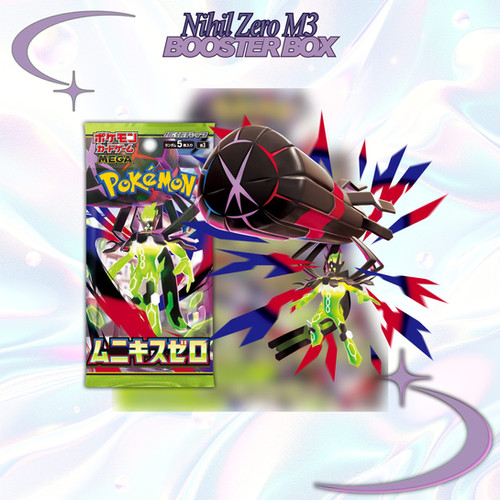 Nihil Zero Munikis Zero M3 Booster Box Mega EX Pokemon JP