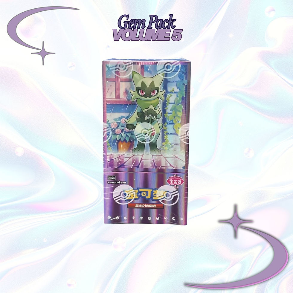 Gem Pack Volume 5 Pokemon Booster Box S-Chinese CBB5C