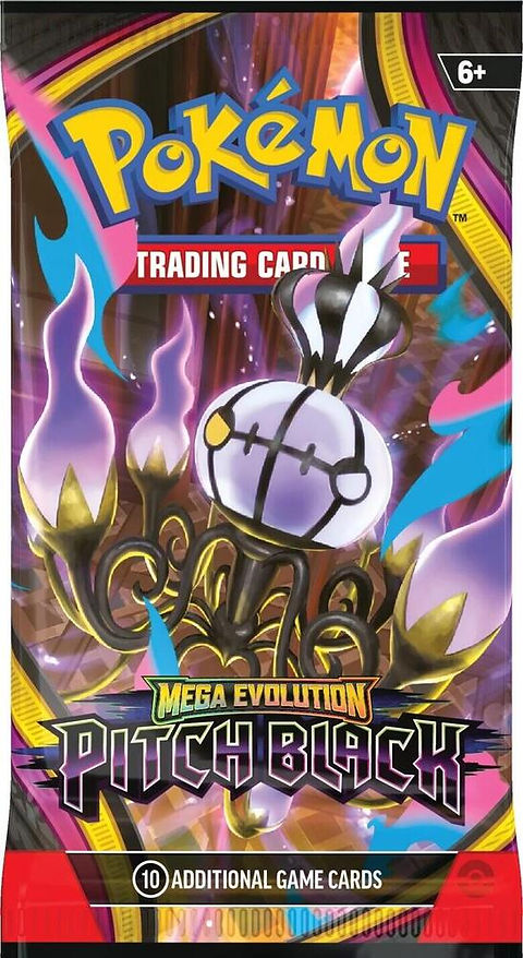 pokemon black booster pack Pokémon Pitch (ME05) – Mega Evolution Expansion the Black Bolt expansion delivers energy and strategy with every pull Pokemon Mega Evolution Pitch Black