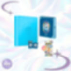 Terastal Grand Gathering CSV9.5C Vaporeon binder gift box aqua blue binder 64 sleeves 8 booster packs Simplified Chinese