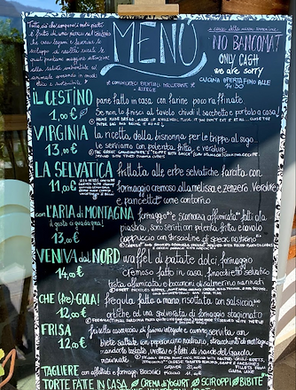 Nettle Natural Bistrò menu