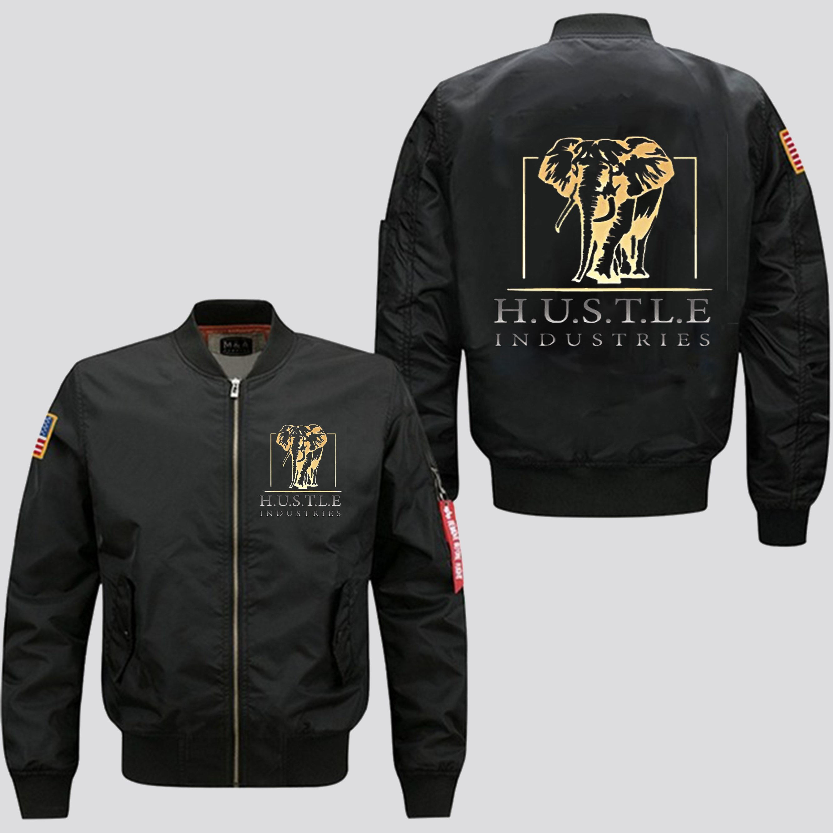 H.U.S.T.L.E Industries Flight Jacket