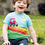 Thumbnail: Frugi Penryn Panel T-shirt Fjord Green/Tractor