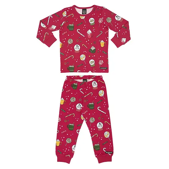 Villervalla Winter Magic Rosehip Pyjamas