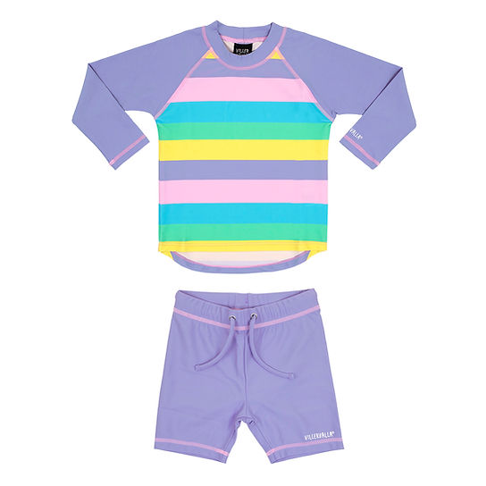 Villervalla UV Swim Set Botanic/Lavender