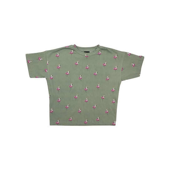 Just Be Kids Loose Fit T-shirt Flamingo