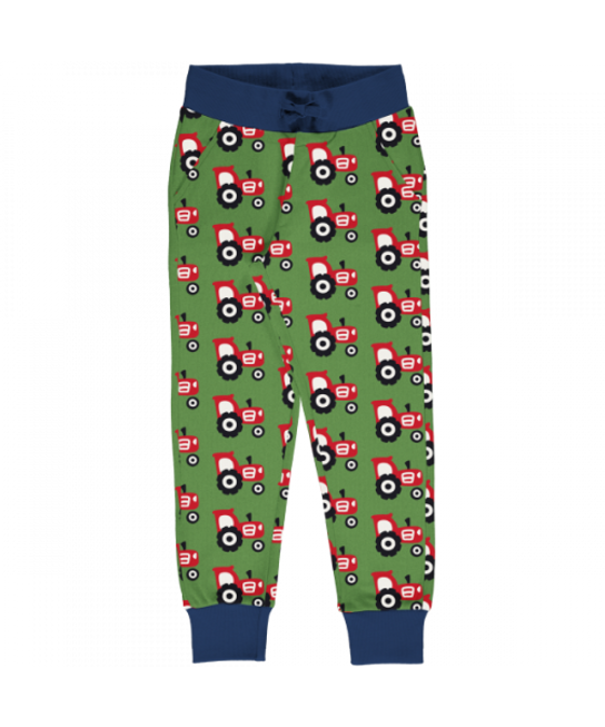 Maxomorra Lined Joggers Farm Tractor