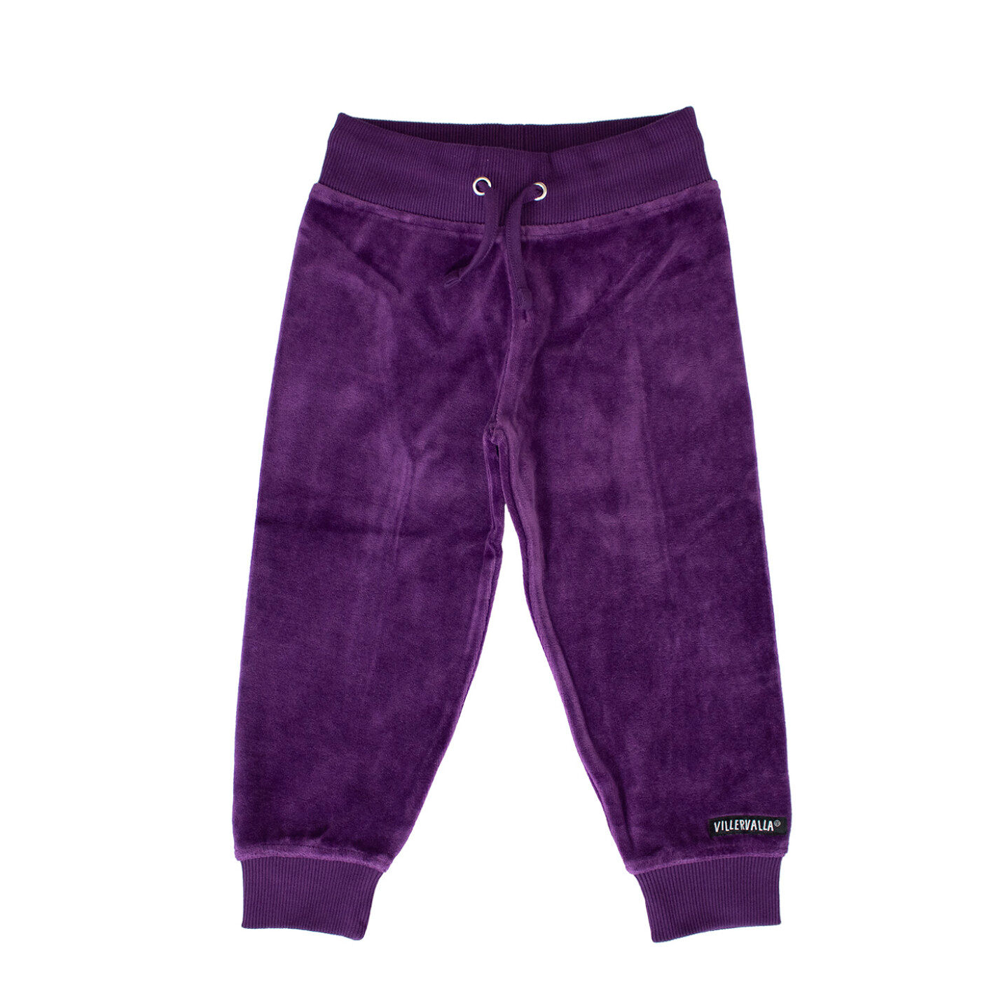 Villervalla Plum Velour Pants