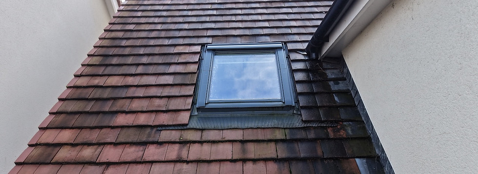 new build gutter defect aerial inspection
