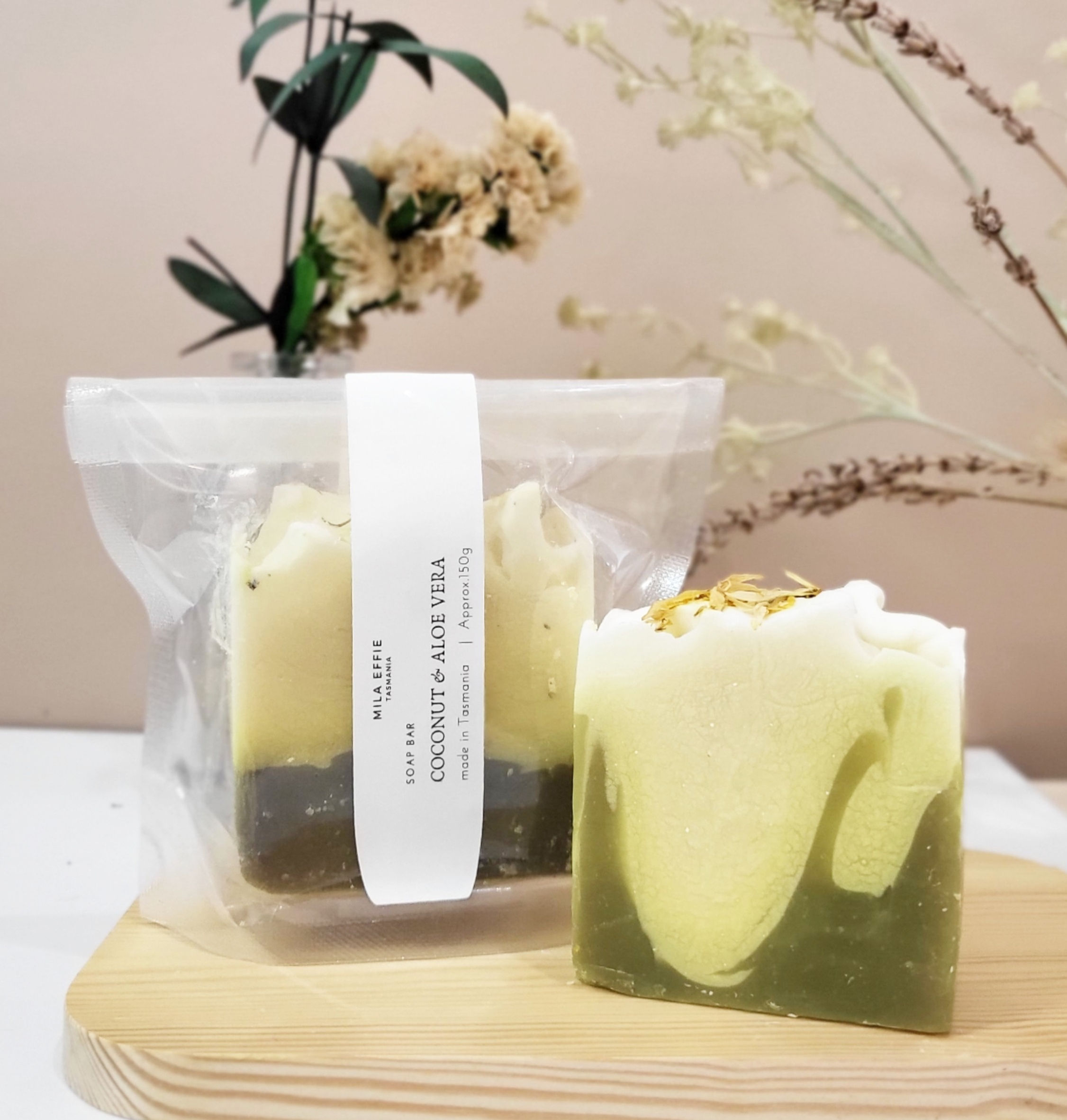 Soap Bar- Coconut & Aloe Vera