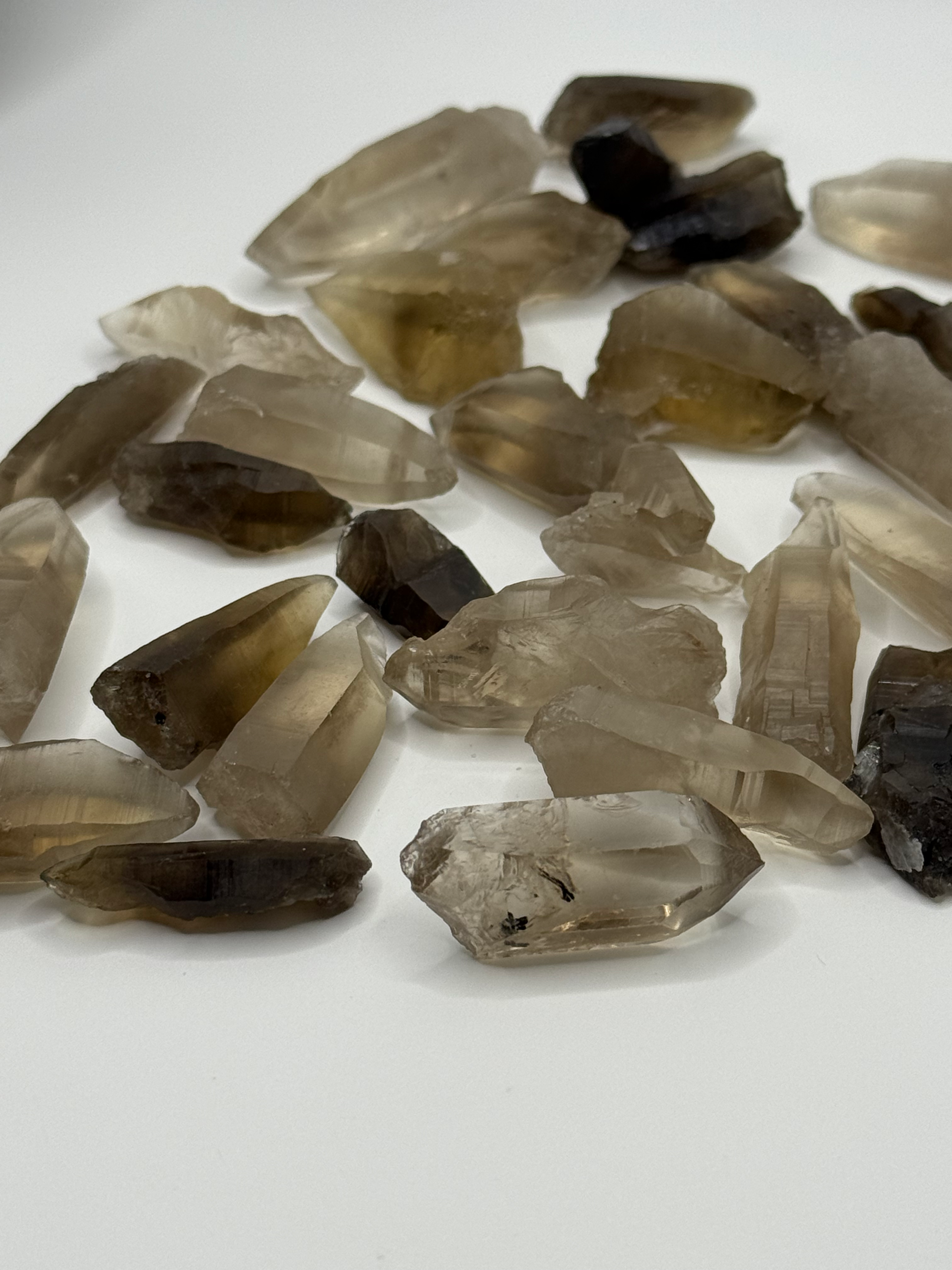 Smoky Lemurian Seed Tessin/Laser Crystals