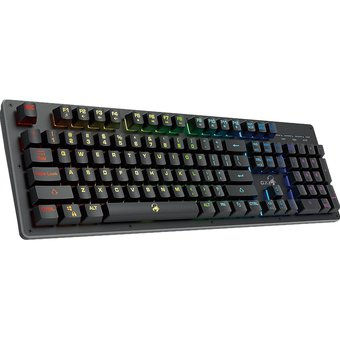Teclado Gamer Genius Scorpion K10 Con Retroiluminación Rgb – Negro