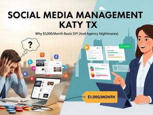 social media nightmare representation. used for Poppy Marketing and Consulting blog.