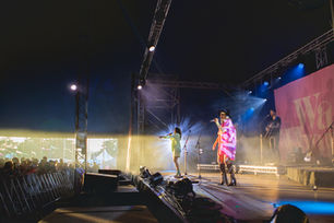 Billy Adamson session guitarist live with Ward Thomas at Glastonbury Festival 2022.JPG