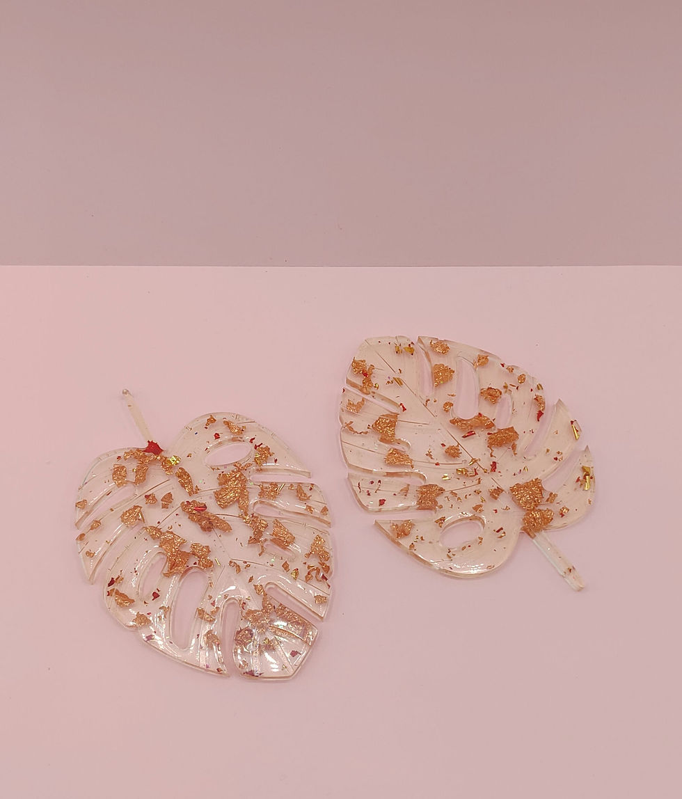 Miniature : Dessous de verre en forme de tête de mort & de cœur 