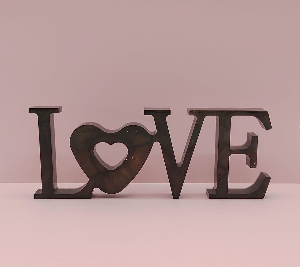 Miniature : Mot décoratif LOVE
