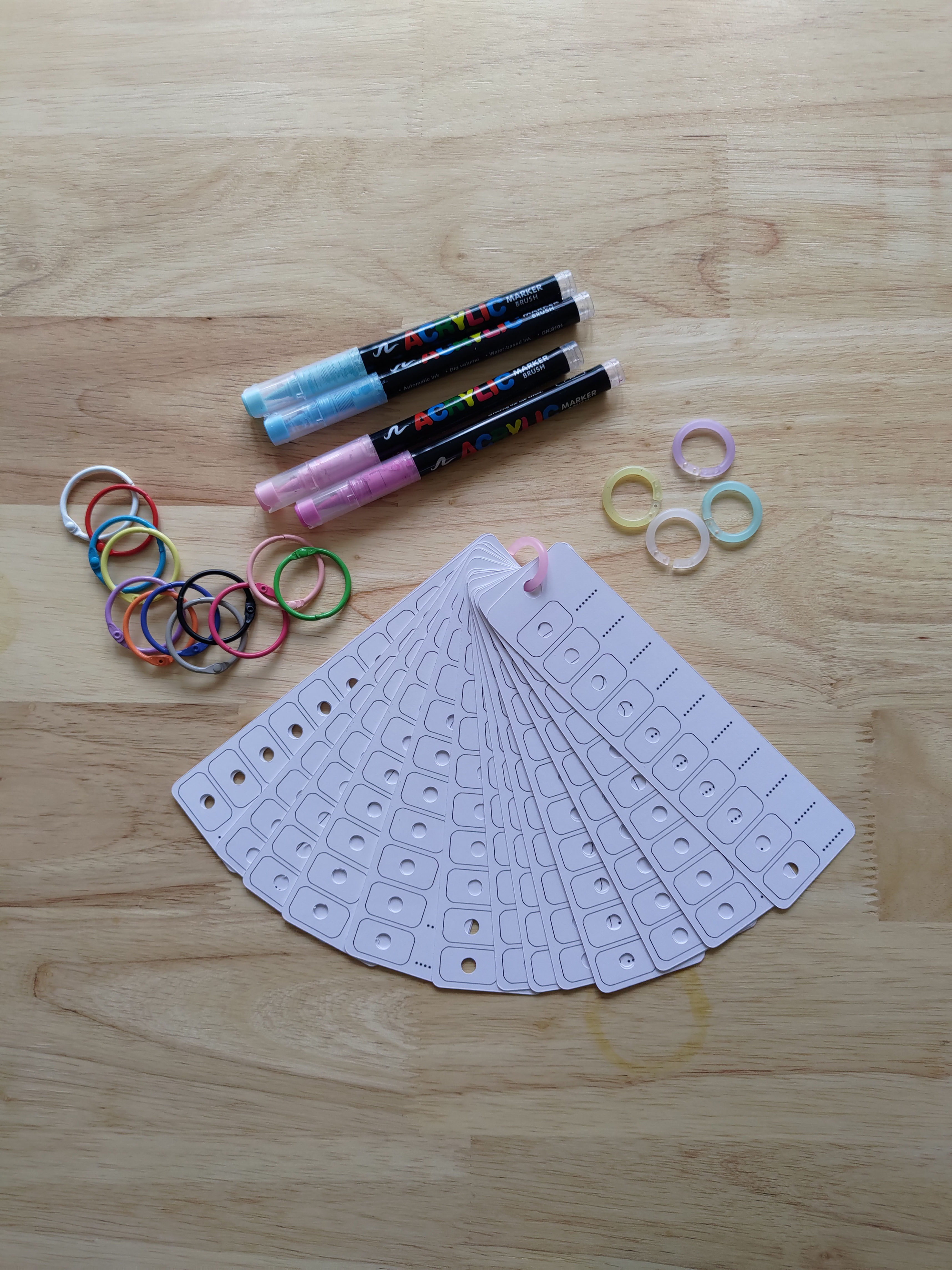 Grand nuancier 300 couleurs 🎨 idéal coloriage mystère