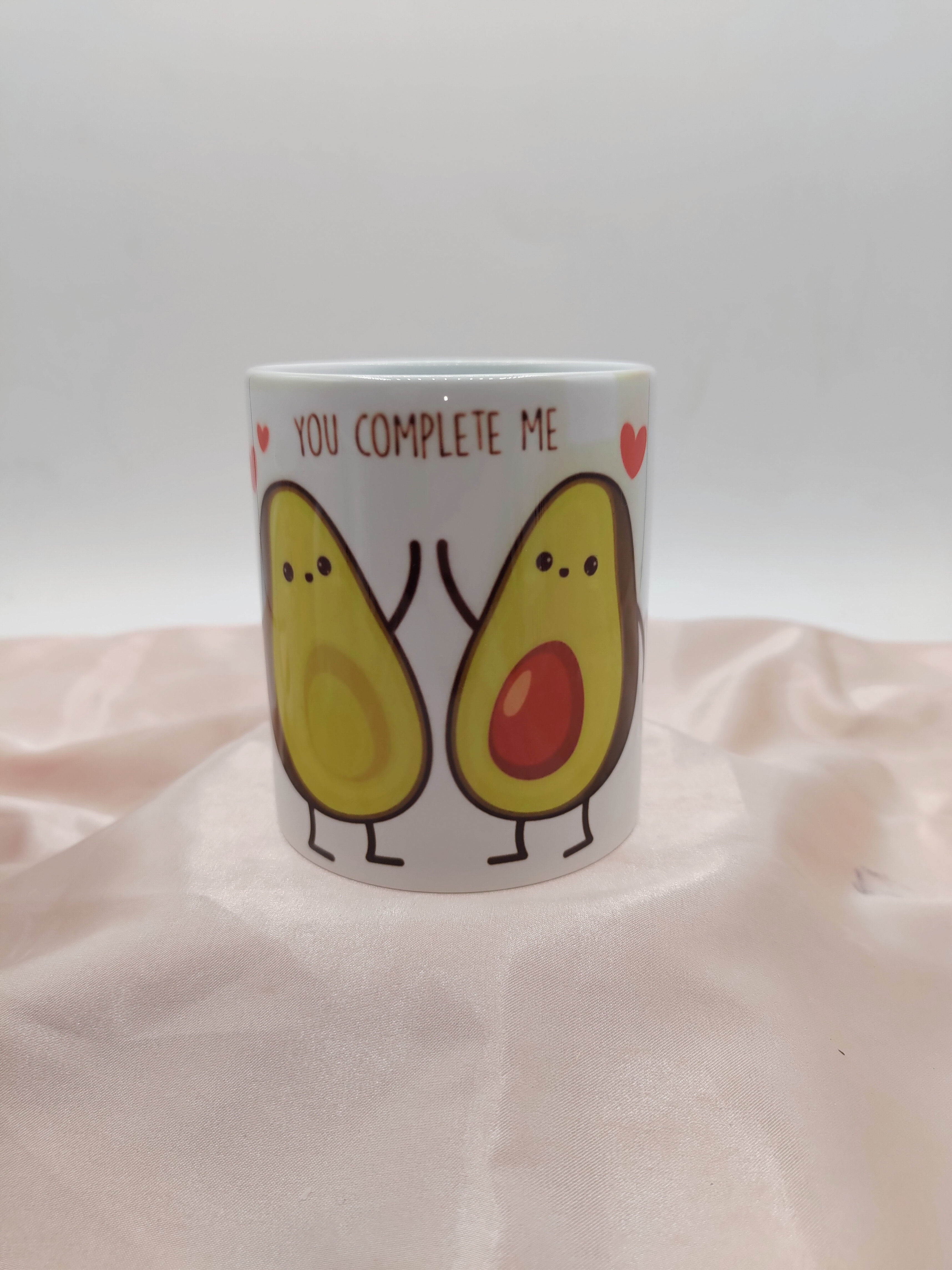 ☕ Mug en céramique sublimée – "You complete Me"