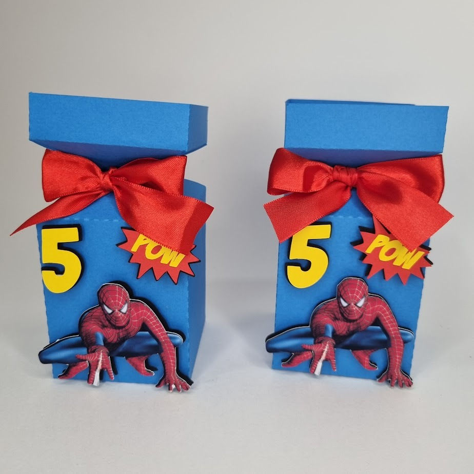 Miniatura: Caixinhas Personalizadas Homem Aranha  -10 unidades