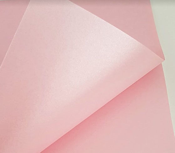 Papel Perolado Rosa A4 (IBIZA) - 20 unidades