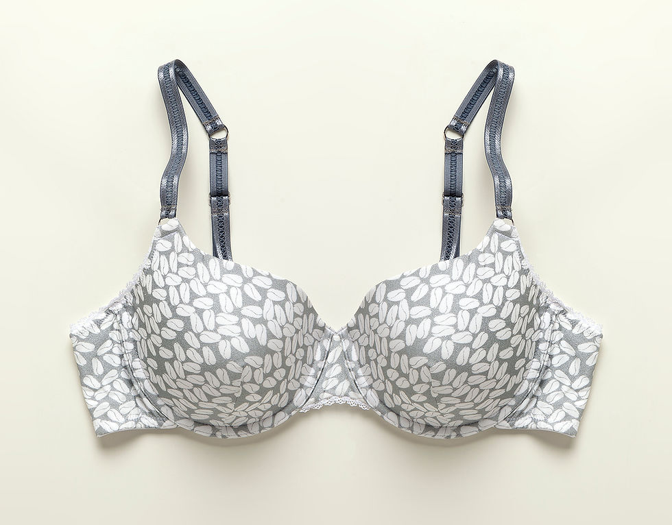 Miniature : Soutien-gorge nata café avec coque et armature - Argent