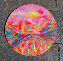 abstract painting, spring, colourful