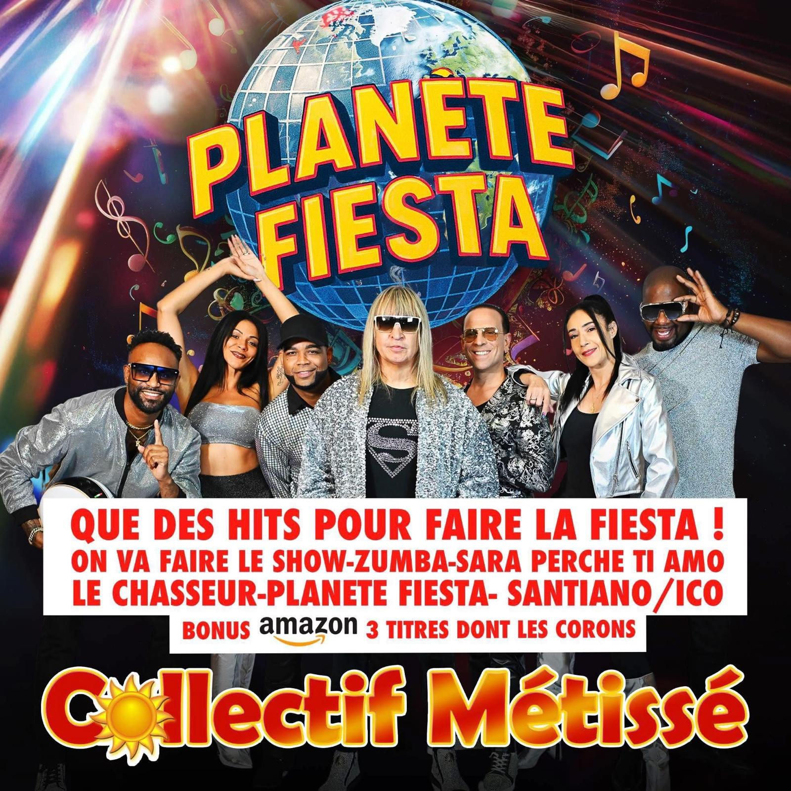 Album "Planète Fiesta" Collectif Métissé
