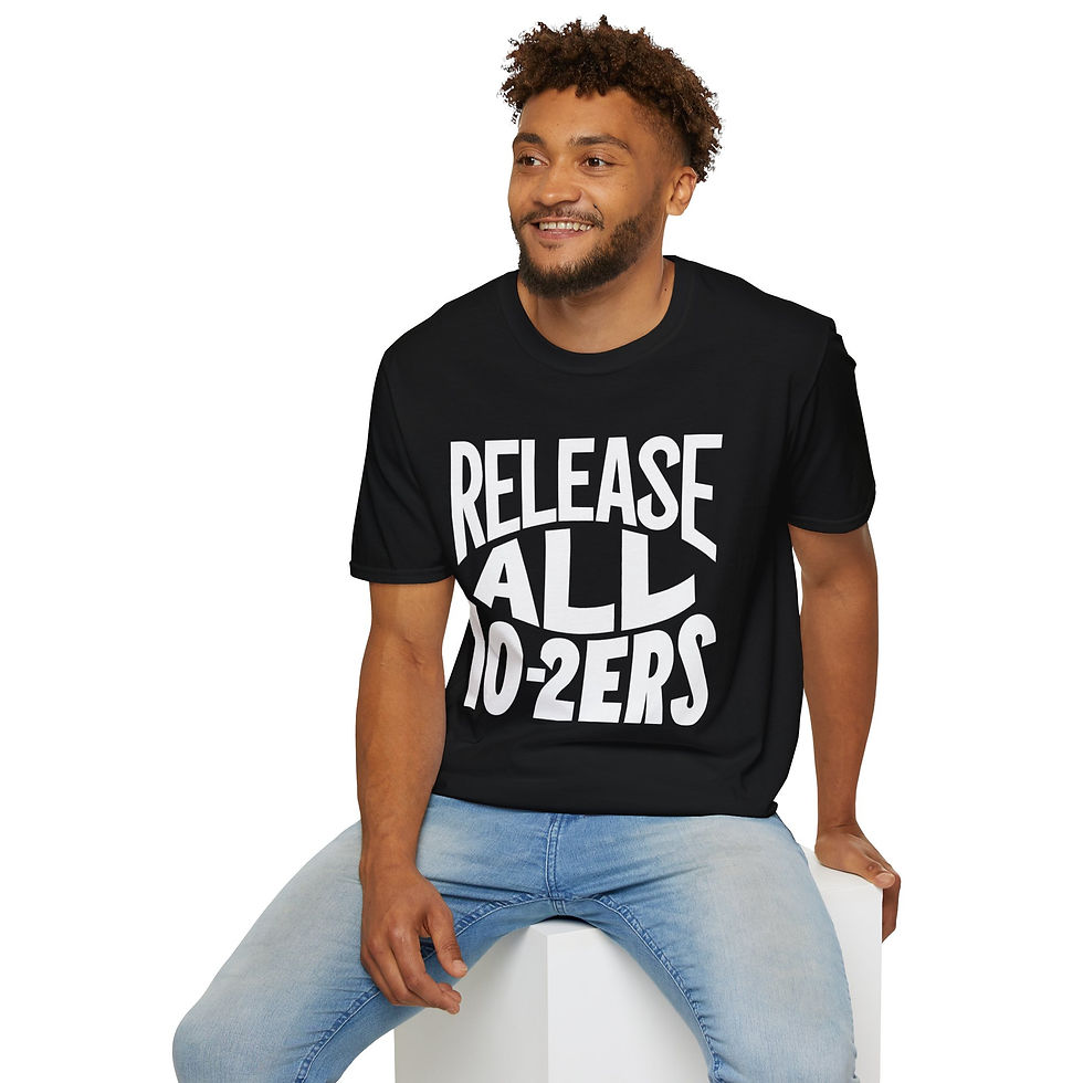 Thumbnail: Release All 10-2ers T-Shirt — Bold Protest Graphic Tee