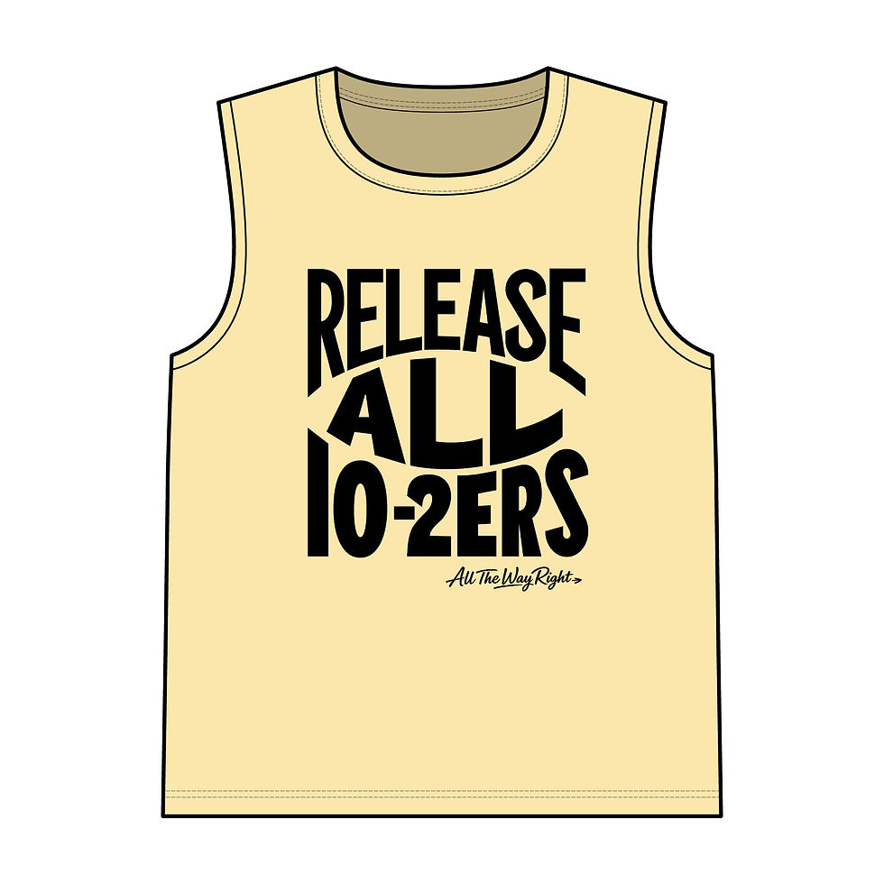 Thumbnail: Tank Top — "Release All 10-2ers" Bold Graphic Muscle Tee