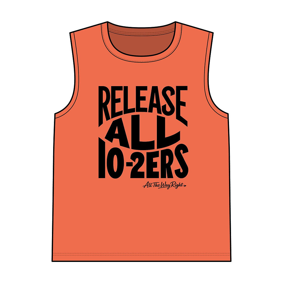 Thumbnail: Tank Top — "Release All 10-2ers" Bold Graphic Muscle Tee