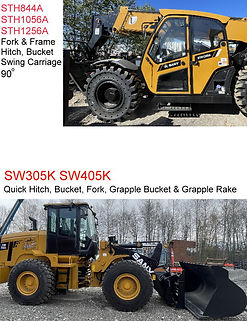 STH844 and SW305 with Eastway attachments