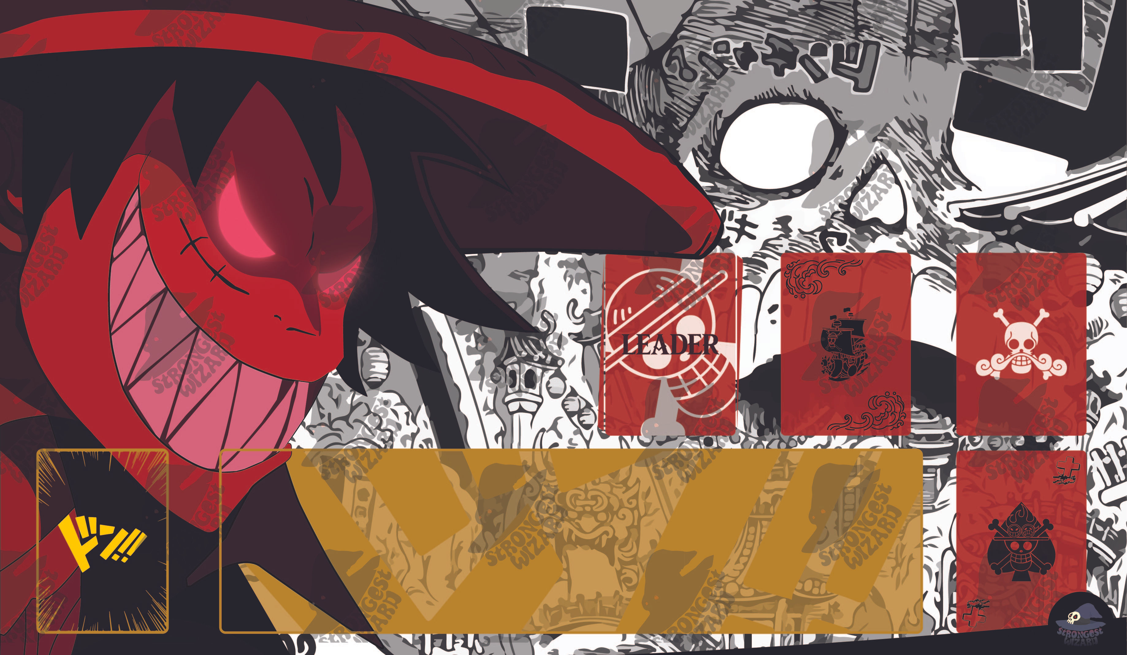 Evil Red Playmat