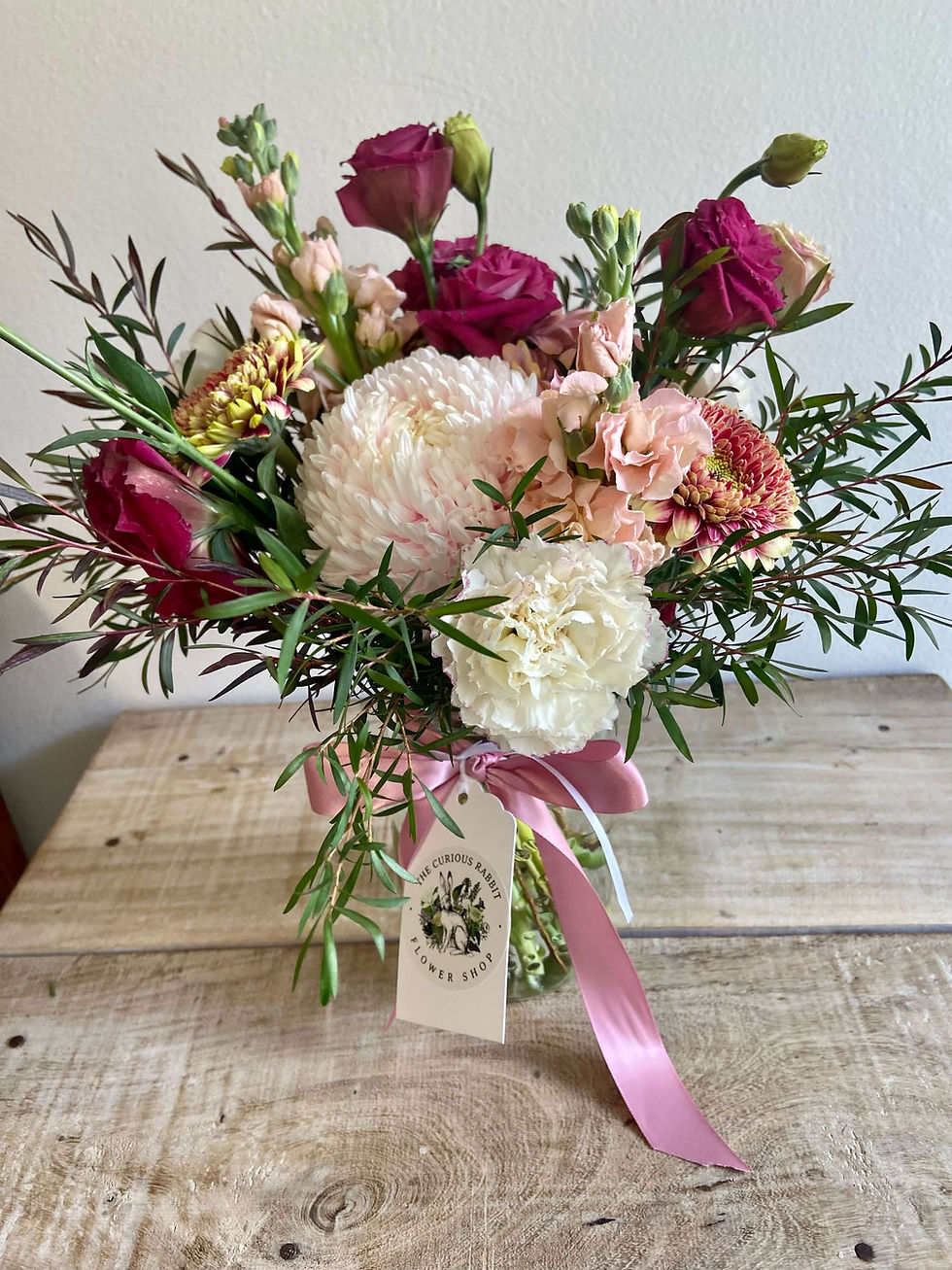 Fresh seasonal flowers Balmain. A popular choice at The Curious Rabbit Flower Shop, your local Balmain Florist