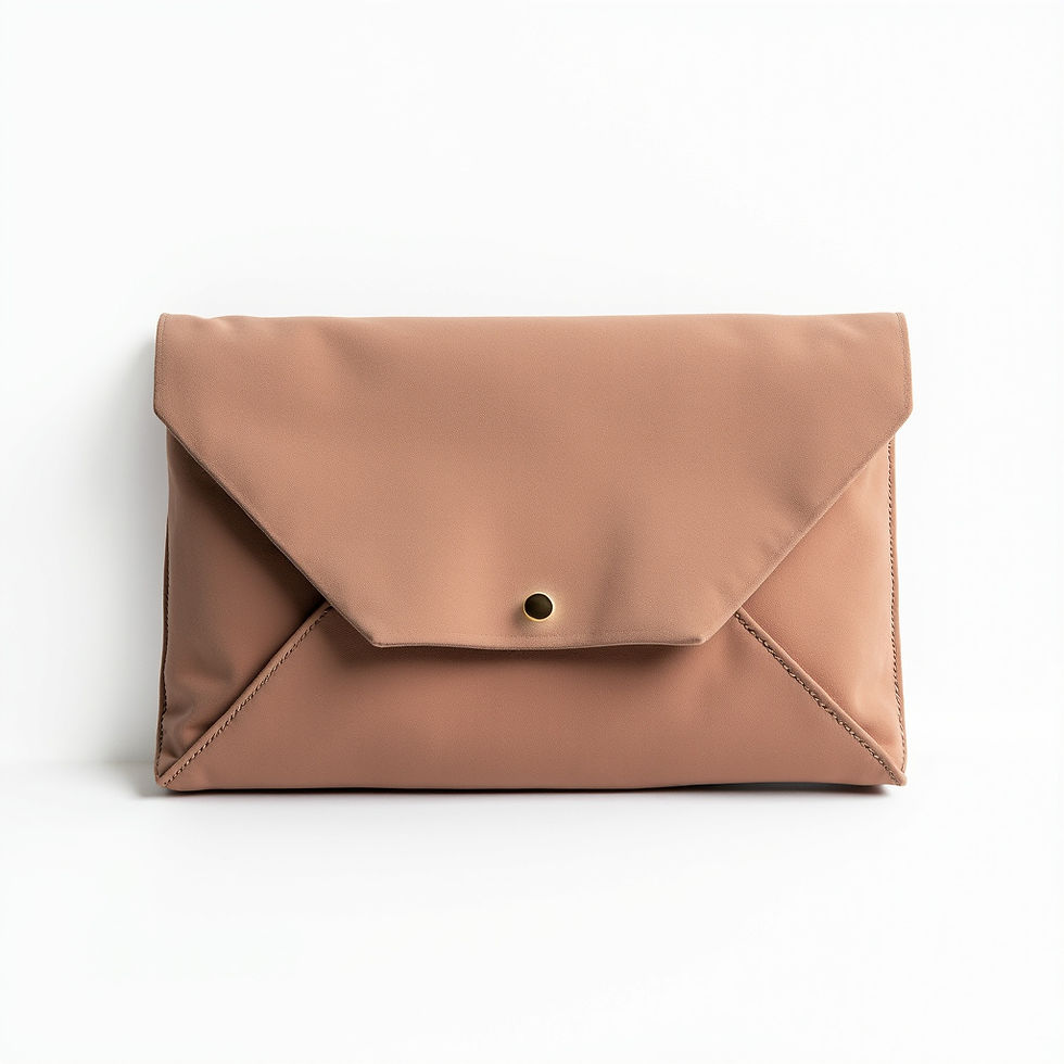 Evening Suede Clutch