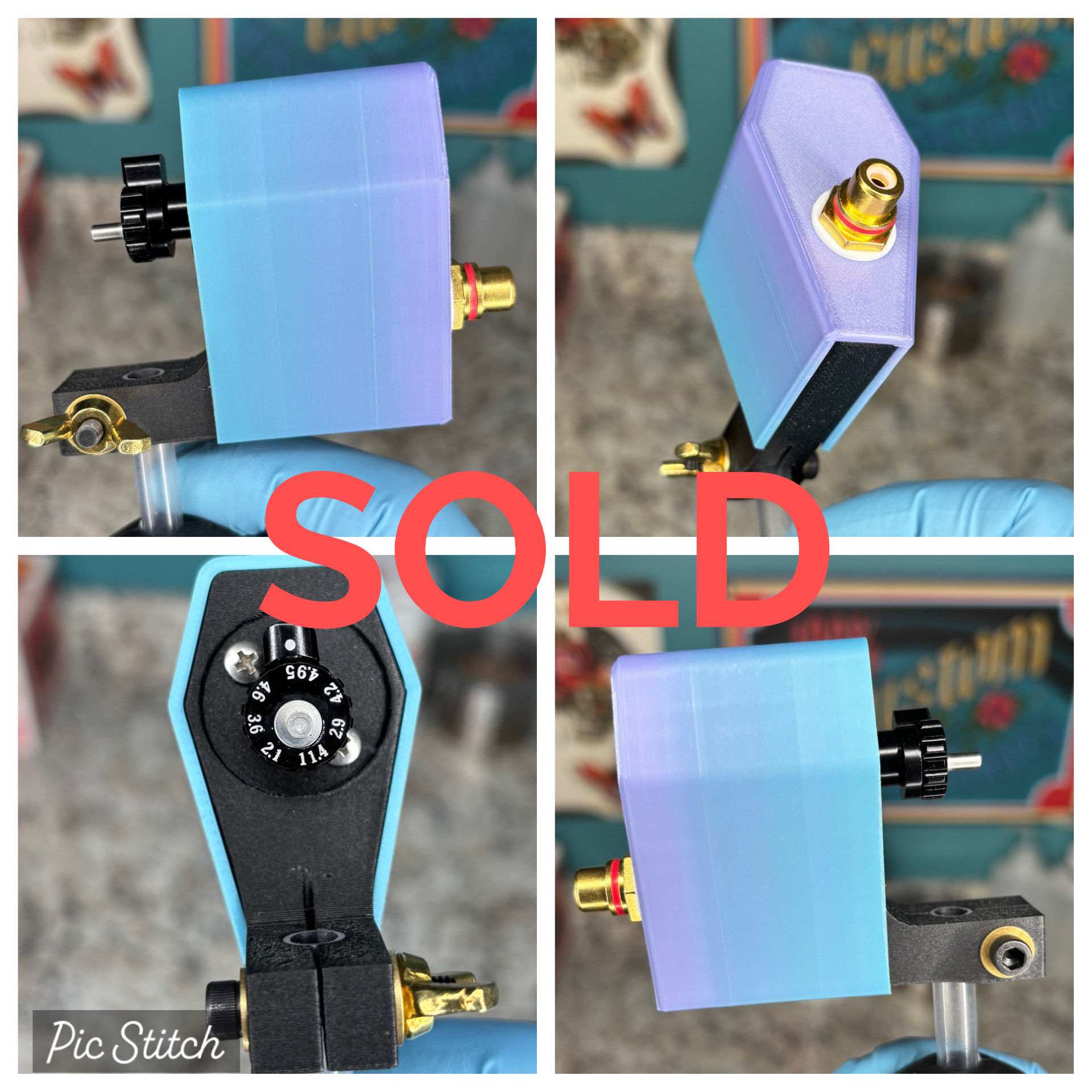 Spider Webs and Skull OG Coffin