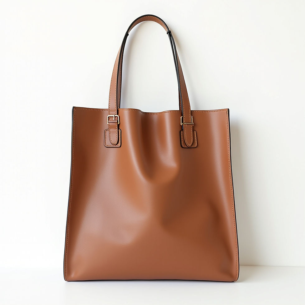 Minimalist Leather Tote
