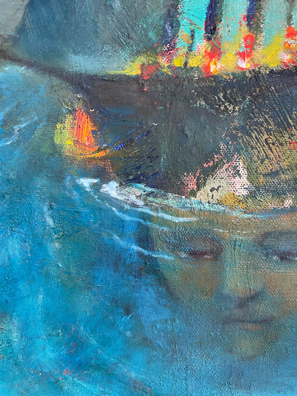 Thumbnail: "Deeper Than We Know" original oil painting 30x40"