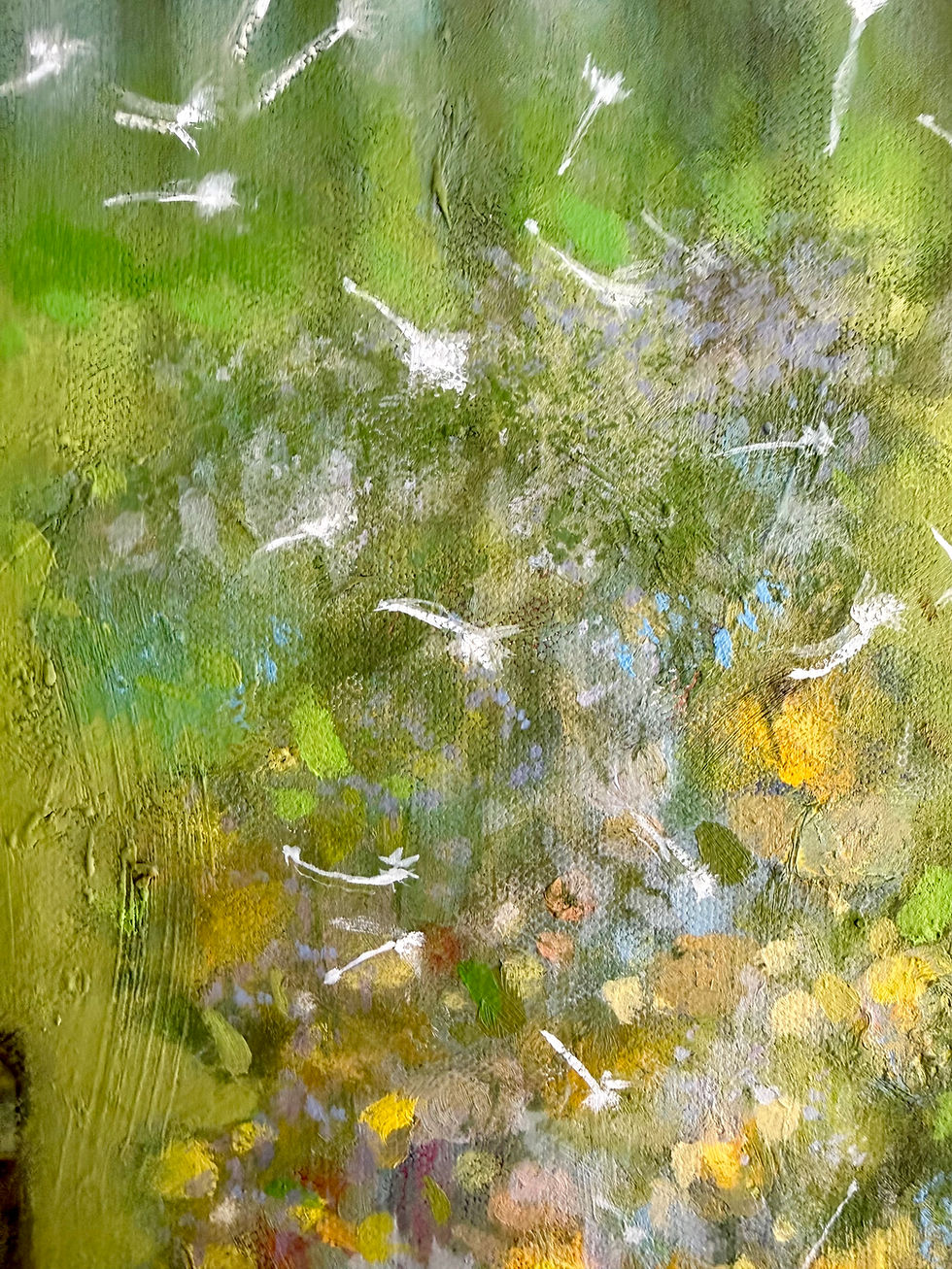Thumbnail: "All the Wishes" Original oil painting 24x36"