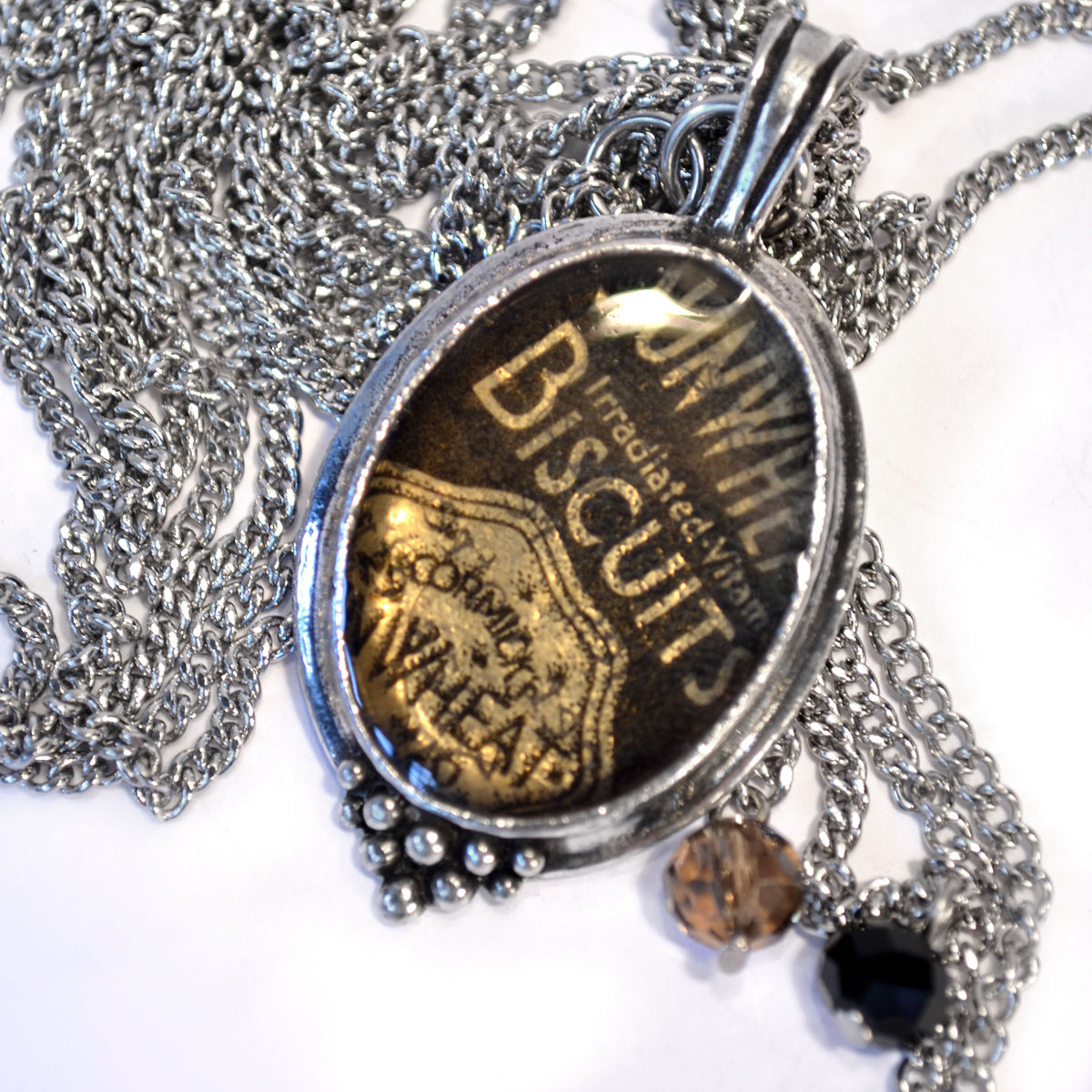 Pendentif Long Ovale