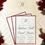 Thumbnail: Silver & Scarlet Winter Wedding Invitation Set