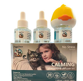 cat calming diffuser with 2 refills