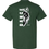 Thumbnail: Sageview Dance Unisex Tshirt - Dark Green