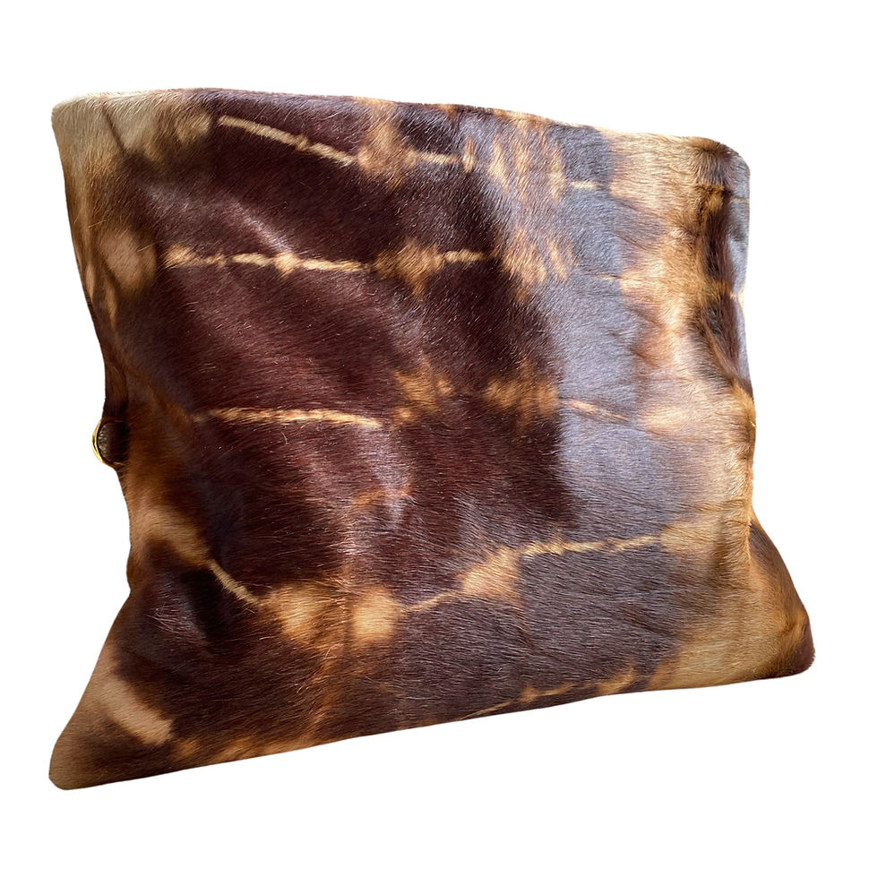 Thumbnail: Terry Clutch (Chocolate Tie-Dye)