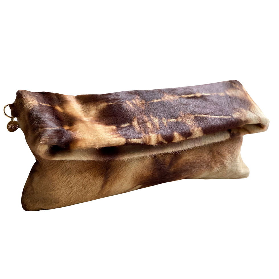 Thumbnail: Terry Clutch (Chocolate Tie-Dye)