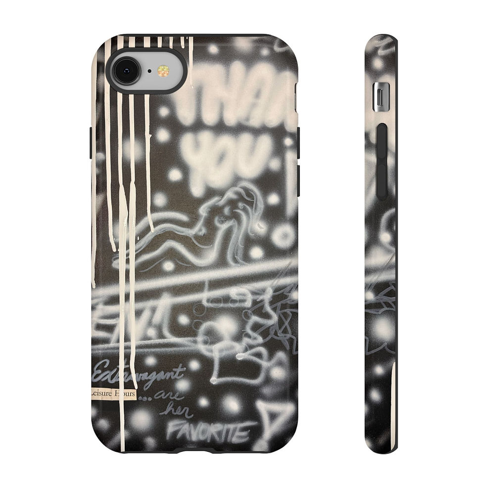 Thumbnail: "extravagant leisure" airbrush iPhone case