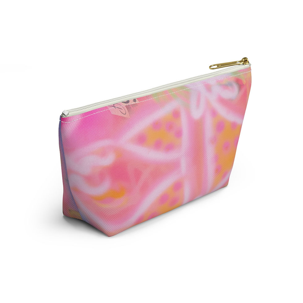 Thumbnail: "yellow polka dot bikini" airbrush makeup pouch